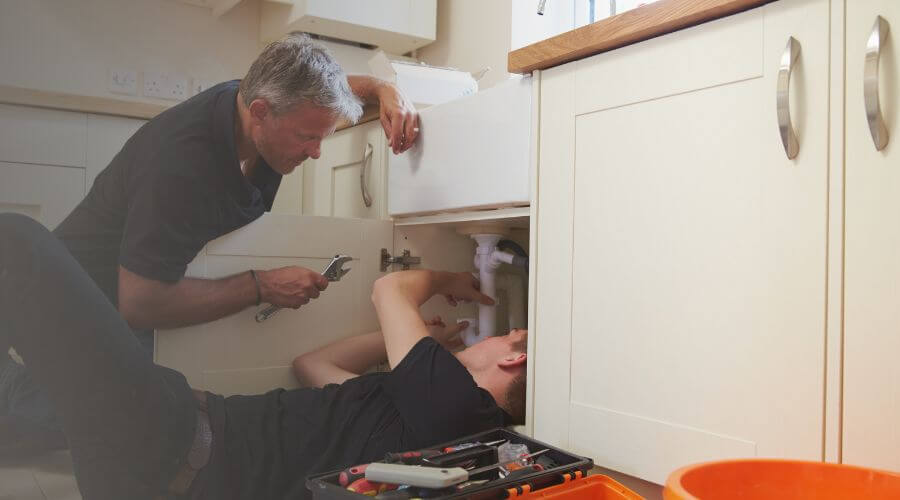 Professional burst pipe repair services in Grove, OK